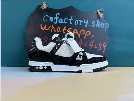 LV TRainers black — Shoes from Weidian, photo 2 of 3