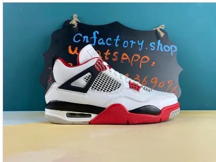 Jordan 4 Retro "Fire Red — Shoes from Weidian