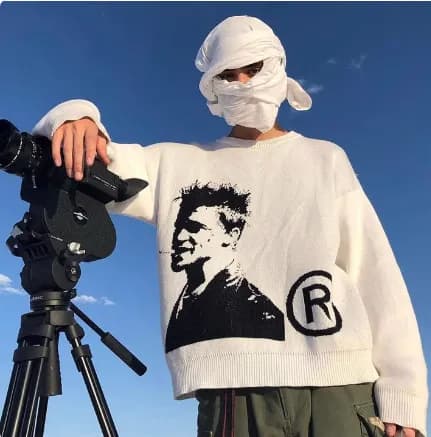 joz divizn knit — Hoodies from Taobao