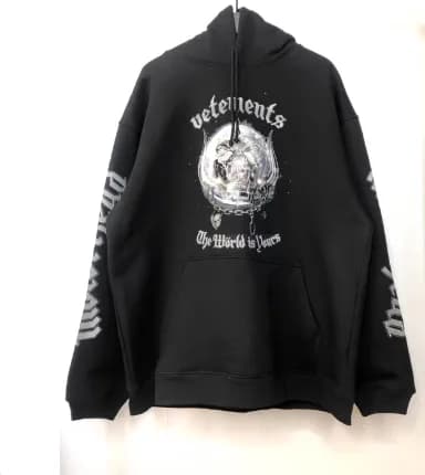 vetements skull hoodie from Taobao