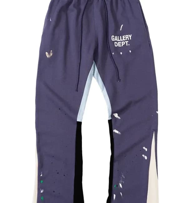 Gallery Dept. Painted Flare Sweat Pant — Pants from Weidian