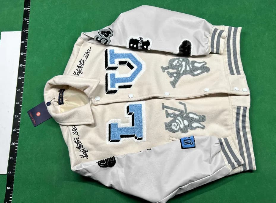 Louis Vuitton Varsity Jacket Style 2 from Weidian
