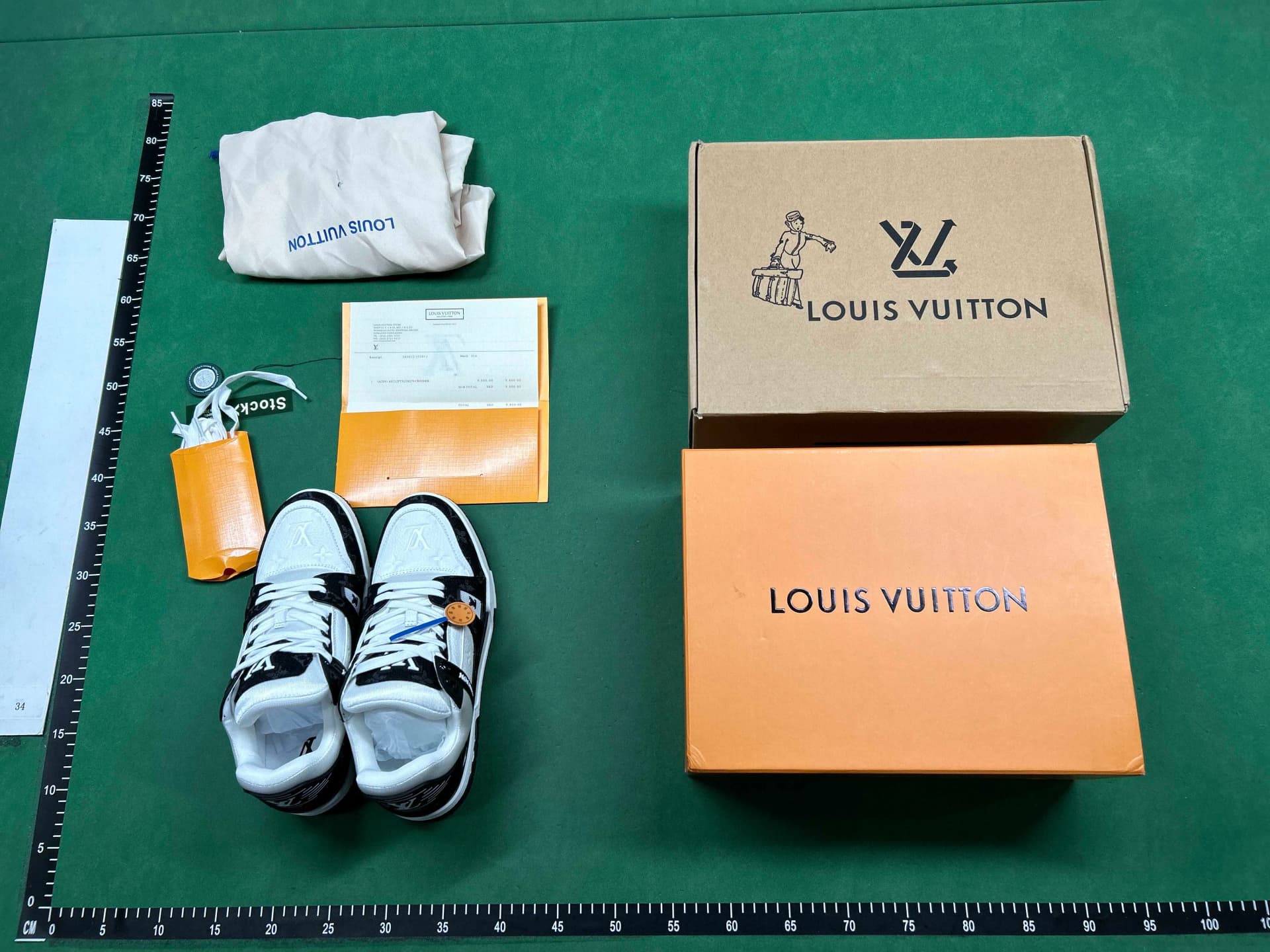 Black LV sneakers — Shoes from Weidian