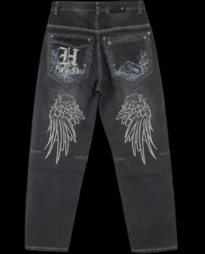 VUTLURE WING EMBROIDERY — Pants from 1688