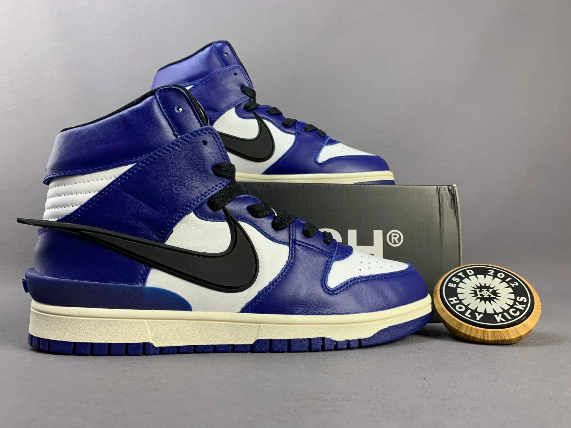 DUNK HI AMBUSH DEEP ROYAL BLUE — Shoes from Weidian