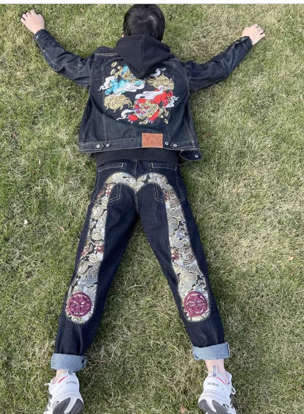 evisu jeans +20 colorways from Taobao