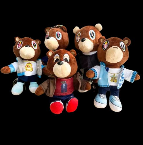 KANYE BEAR PLUSH — Accessories from 1688
