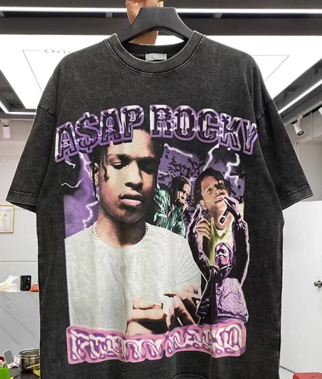 asap rocky shirt — T-Shirts from Taobao