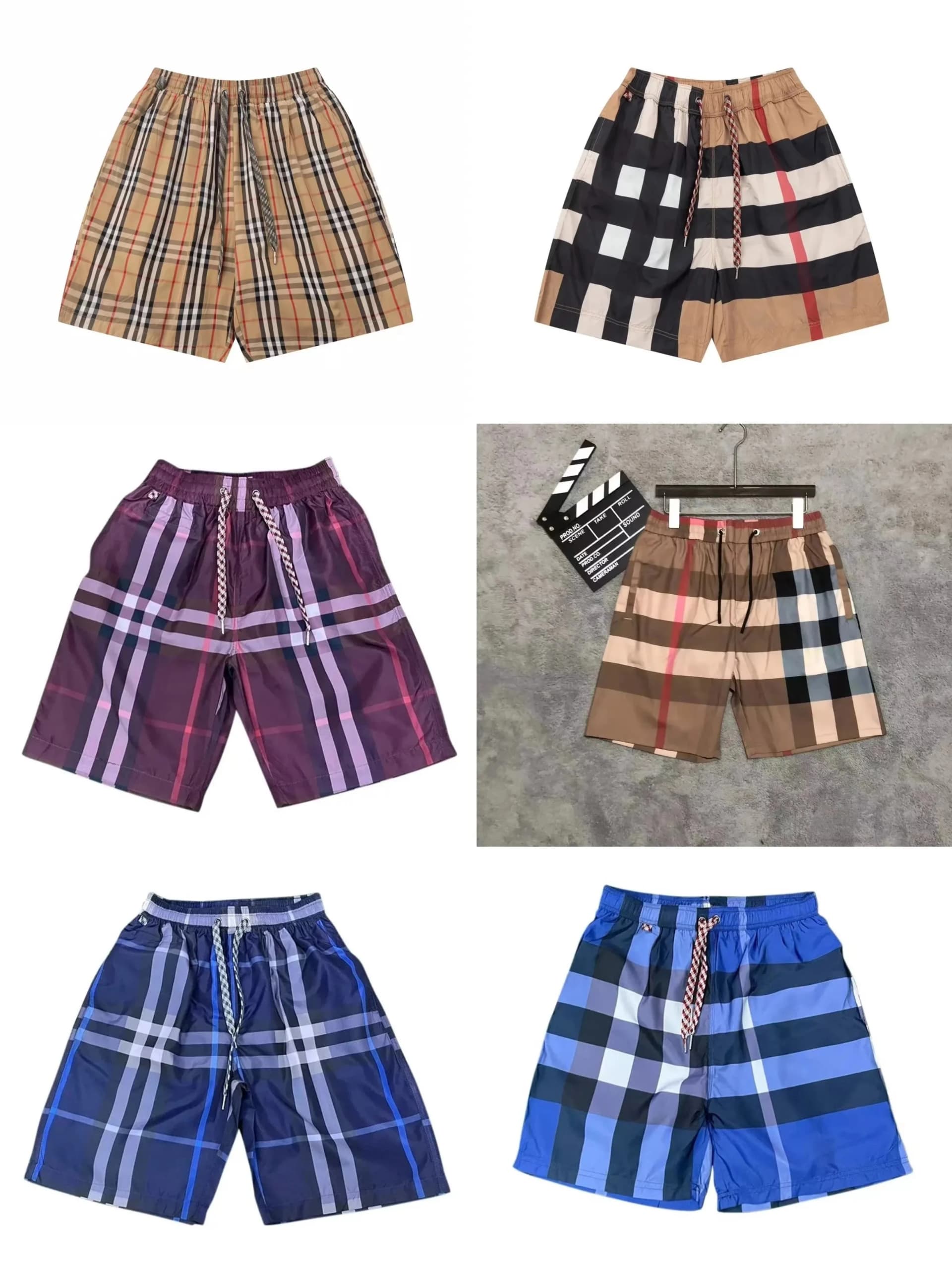 Burberry short s 7 colorways — Pants from Weidian, photo 3 of 4