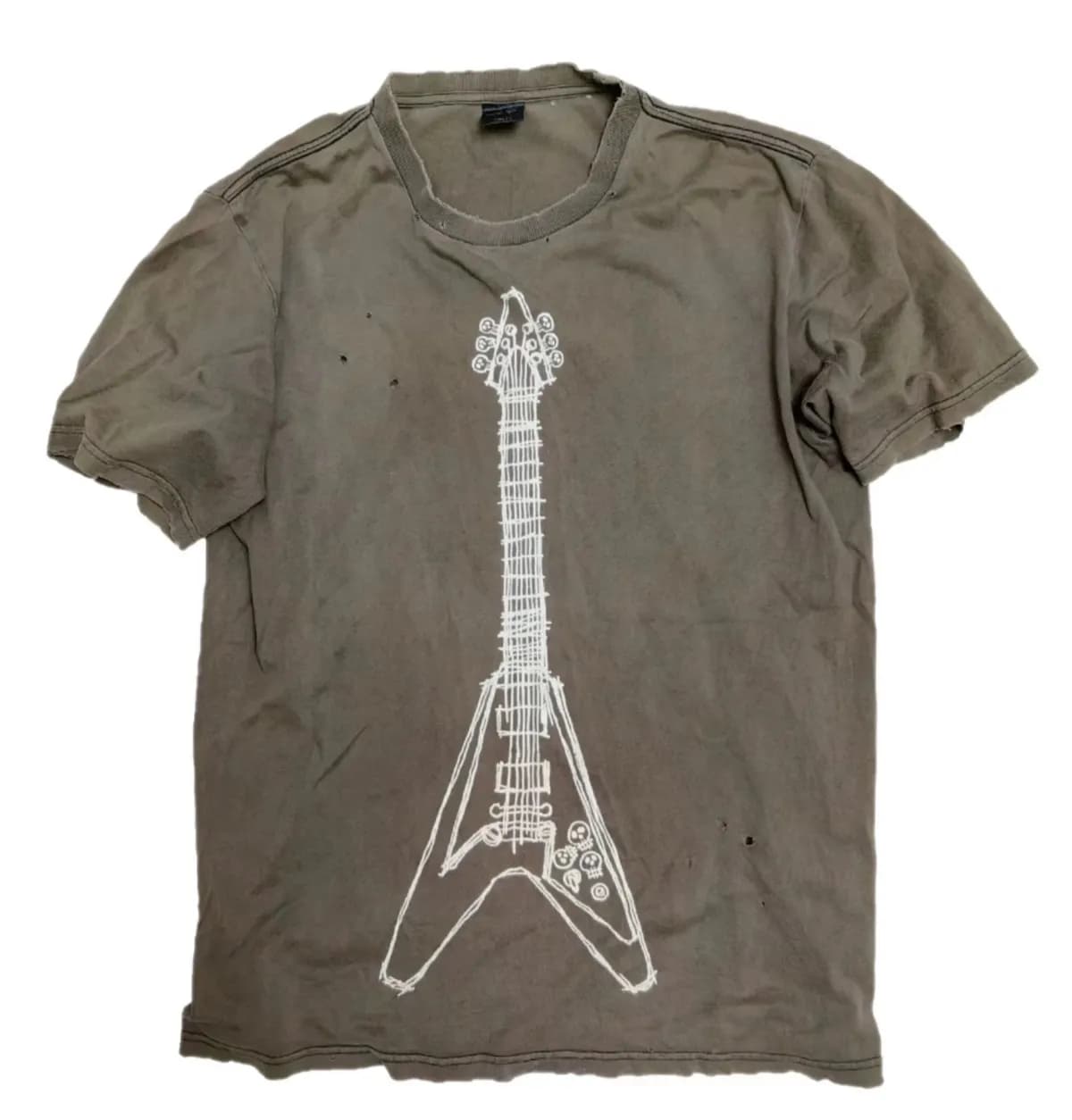 Number Nine Guitar Tee — T-Shirts from Taobao
