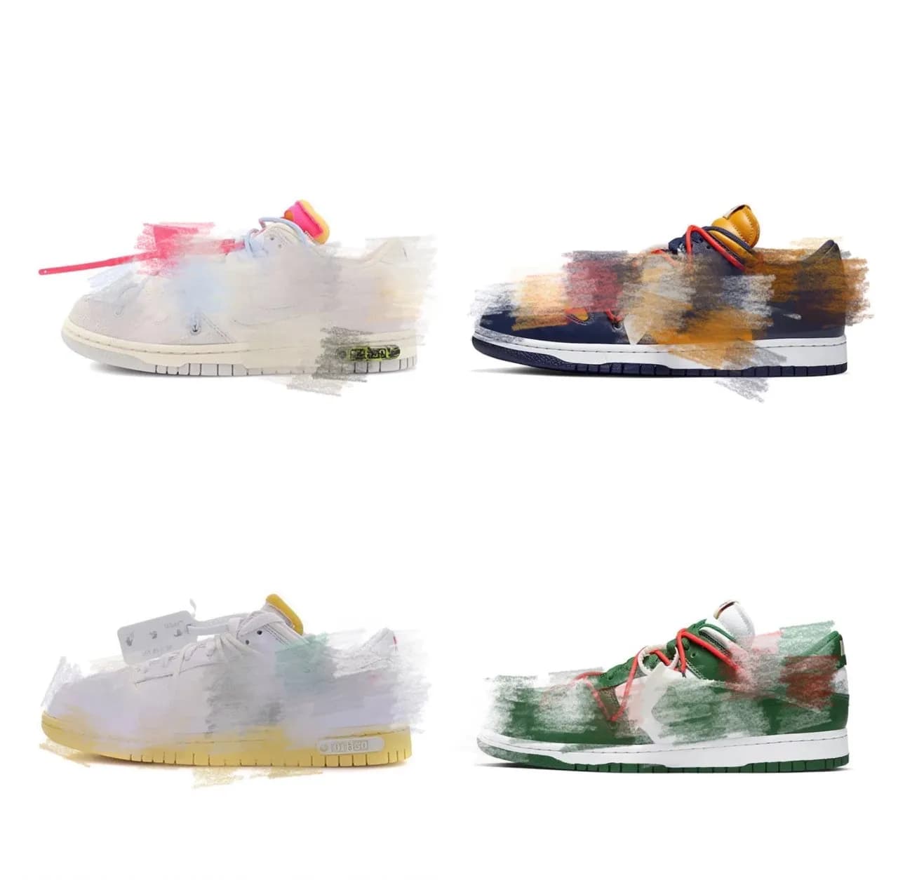 OFF WHHITE DUNKS SERIES TOP BATCH from Weidian