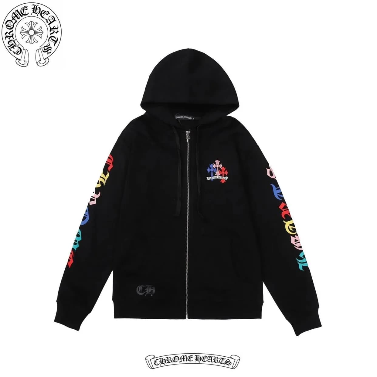 CH COLOFUL ZIP UP — Hoodies from Weidian