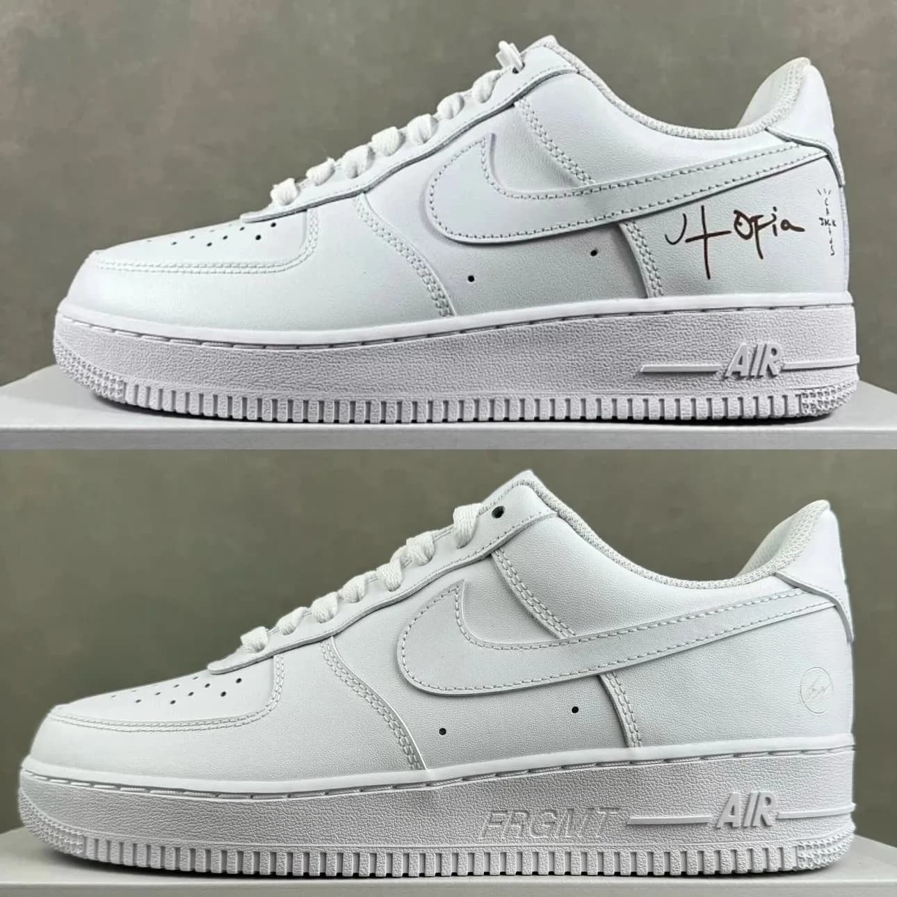 Travis Scott x NK Air Force 1's — Shoes from Weidian, photo 5 of 5