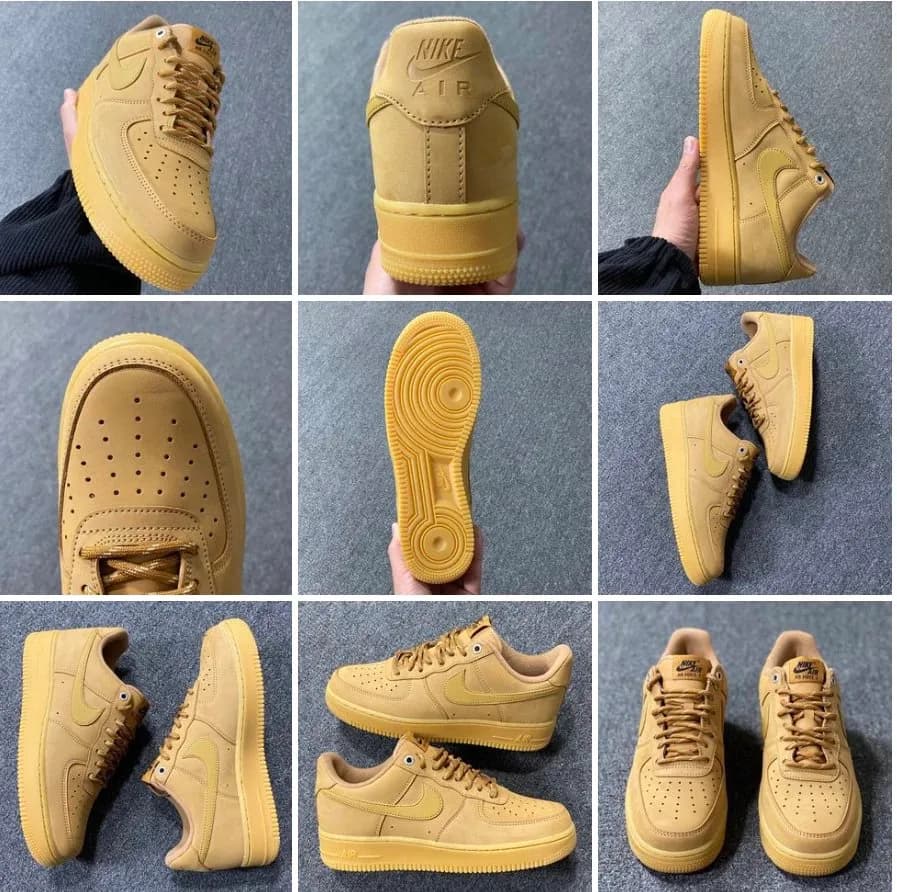 Wheat AF1 — Shoes from Weidian