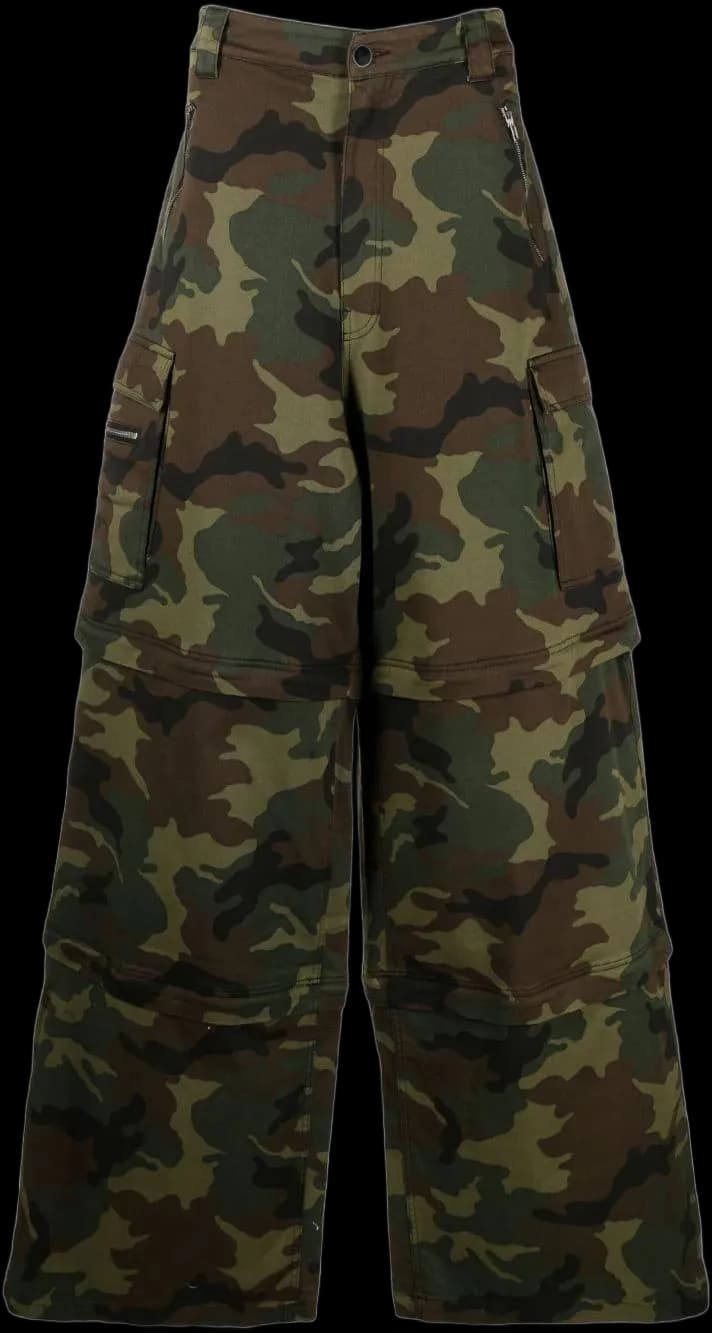 Vetements Transformer Camo Cargo Pants — Pants from Taobao