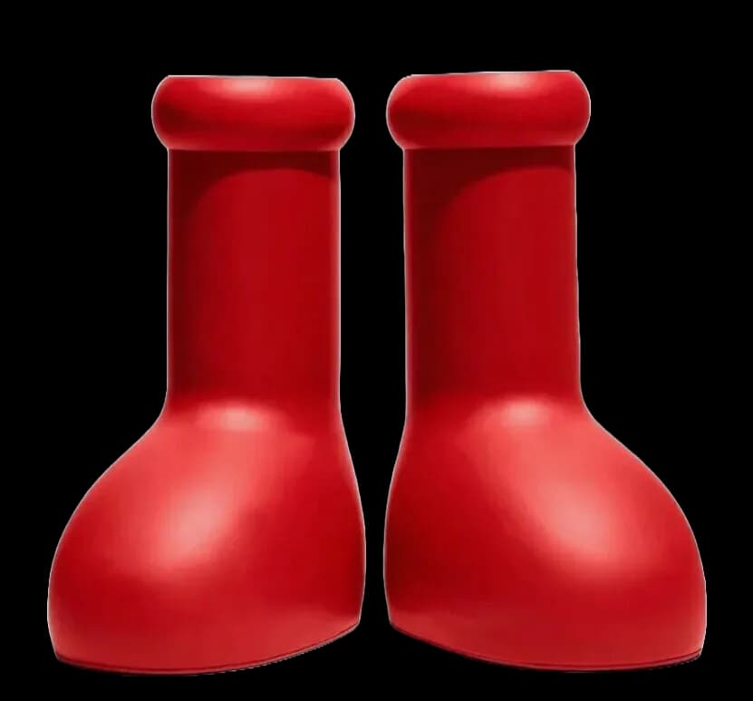 Mschf Big Red Boots — Shoes from Taobao
