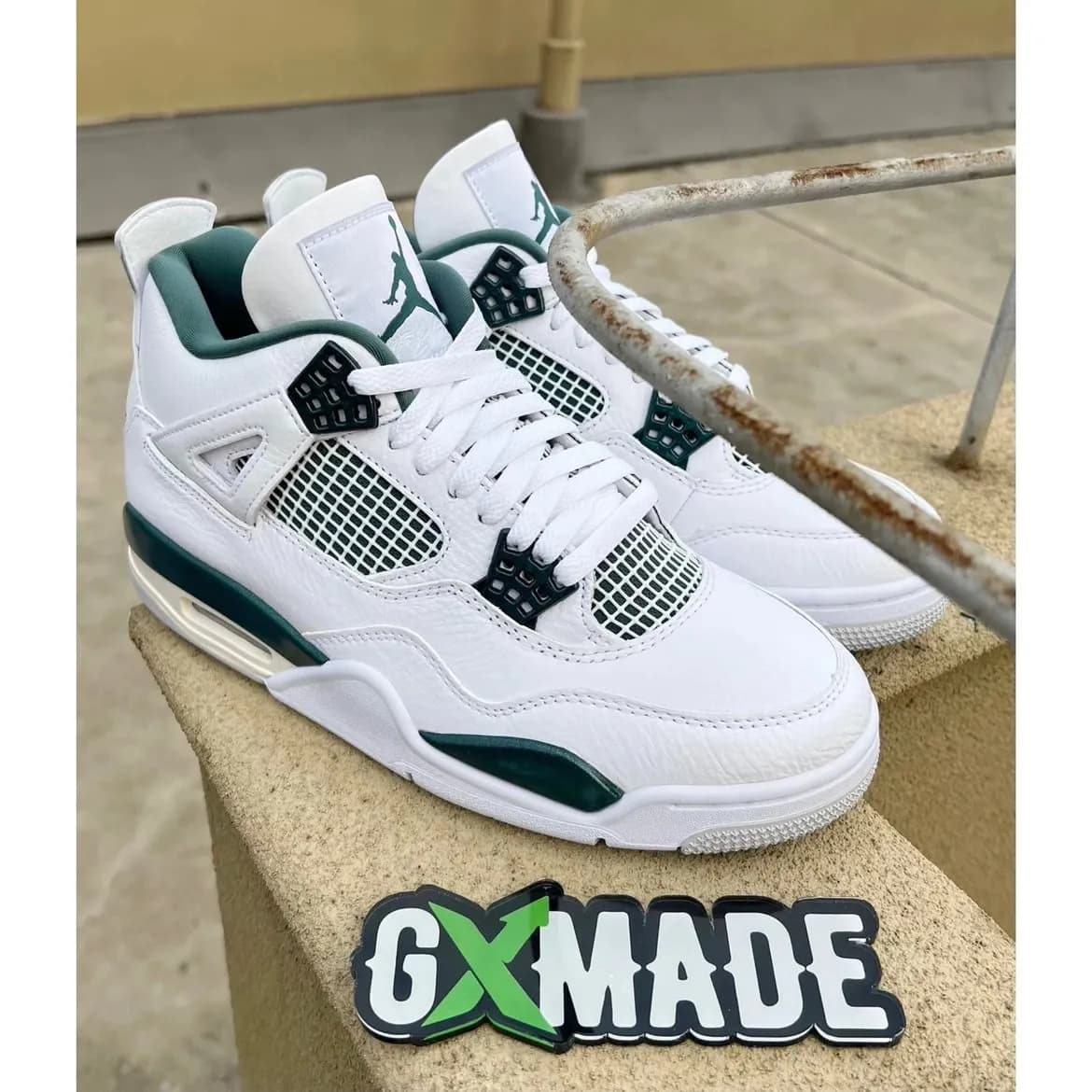 Oxidized Green J4 GX BATCH — Shoes from Weidian