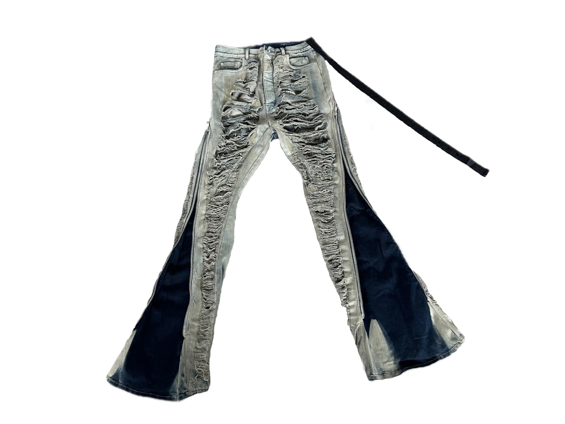 Rick Owens Ripped Bolan Banana Pants — Pants from Taobao
