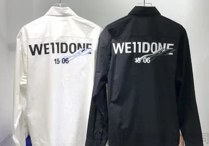 WE11DONE long sleeved shirt — T-Shirts from 1688