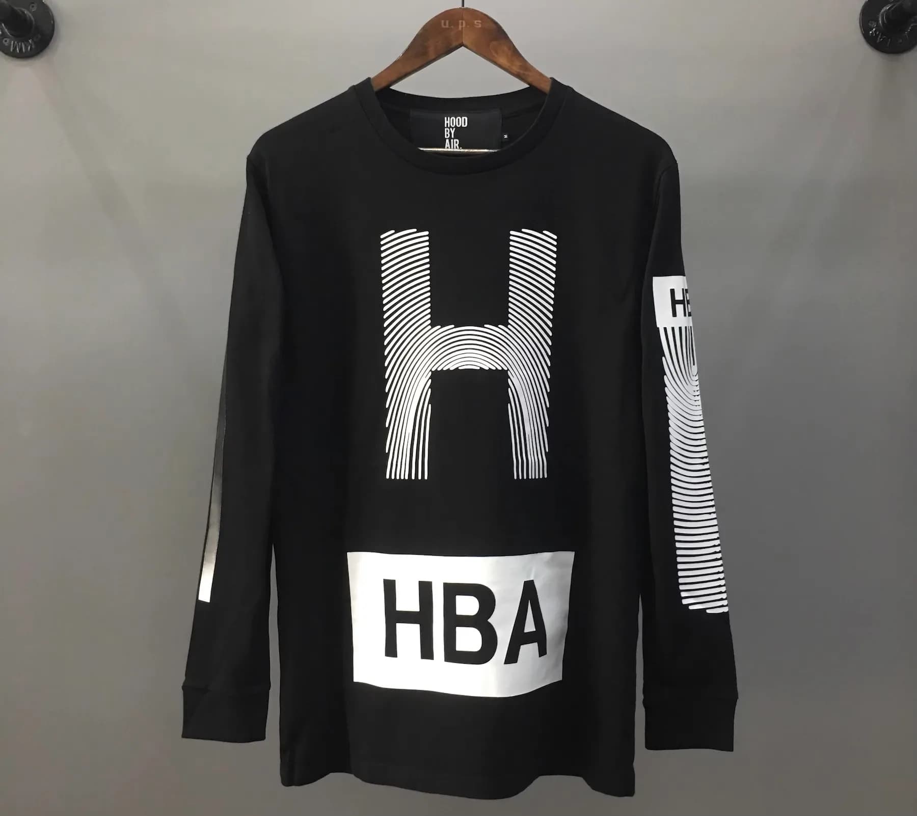 Hood By Air Fingerprint Logo Sweater — Hoodies from Taobao
