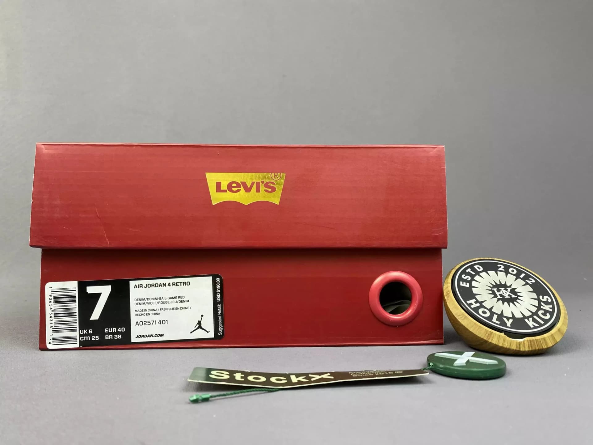 Jordan 4 Levis — Shoes from Weidian, photo 2 of 2