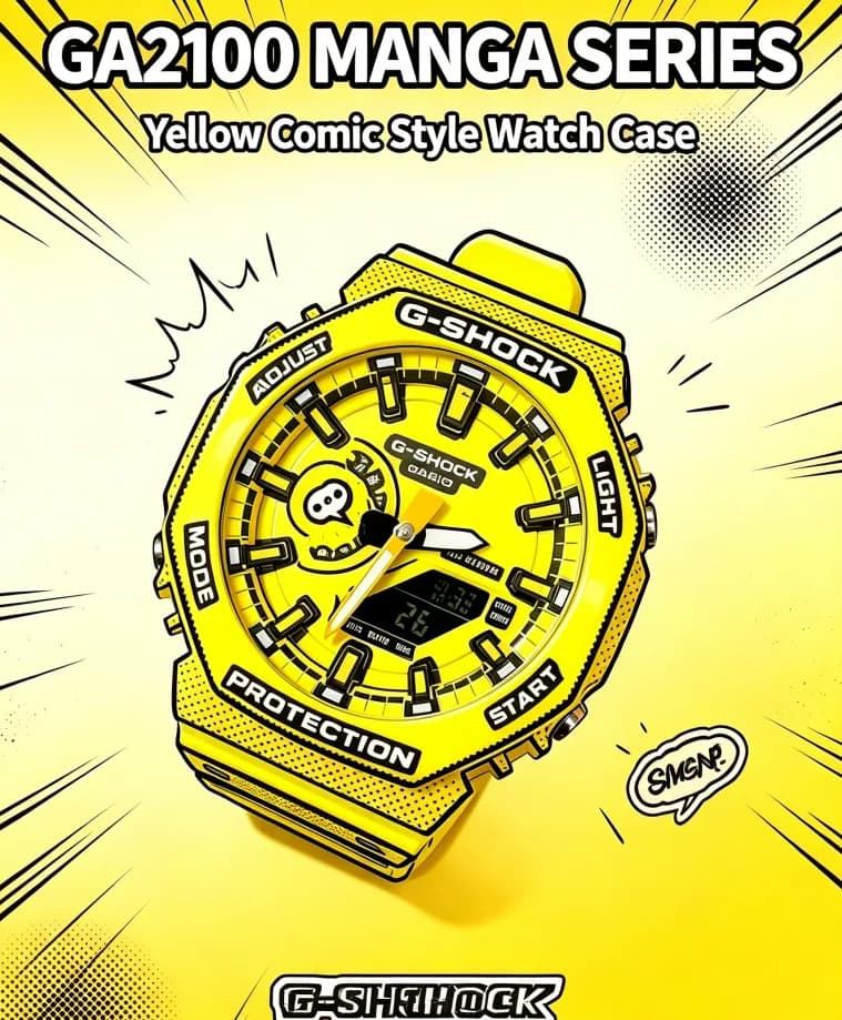Casio G Shock GA 2100 Watch — accessories from Weidian