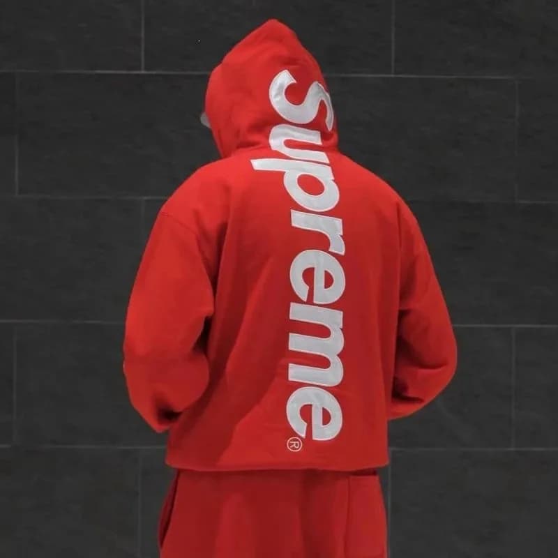 Supreme Box Logo Fleece Hoodie — hoodies from Weidian