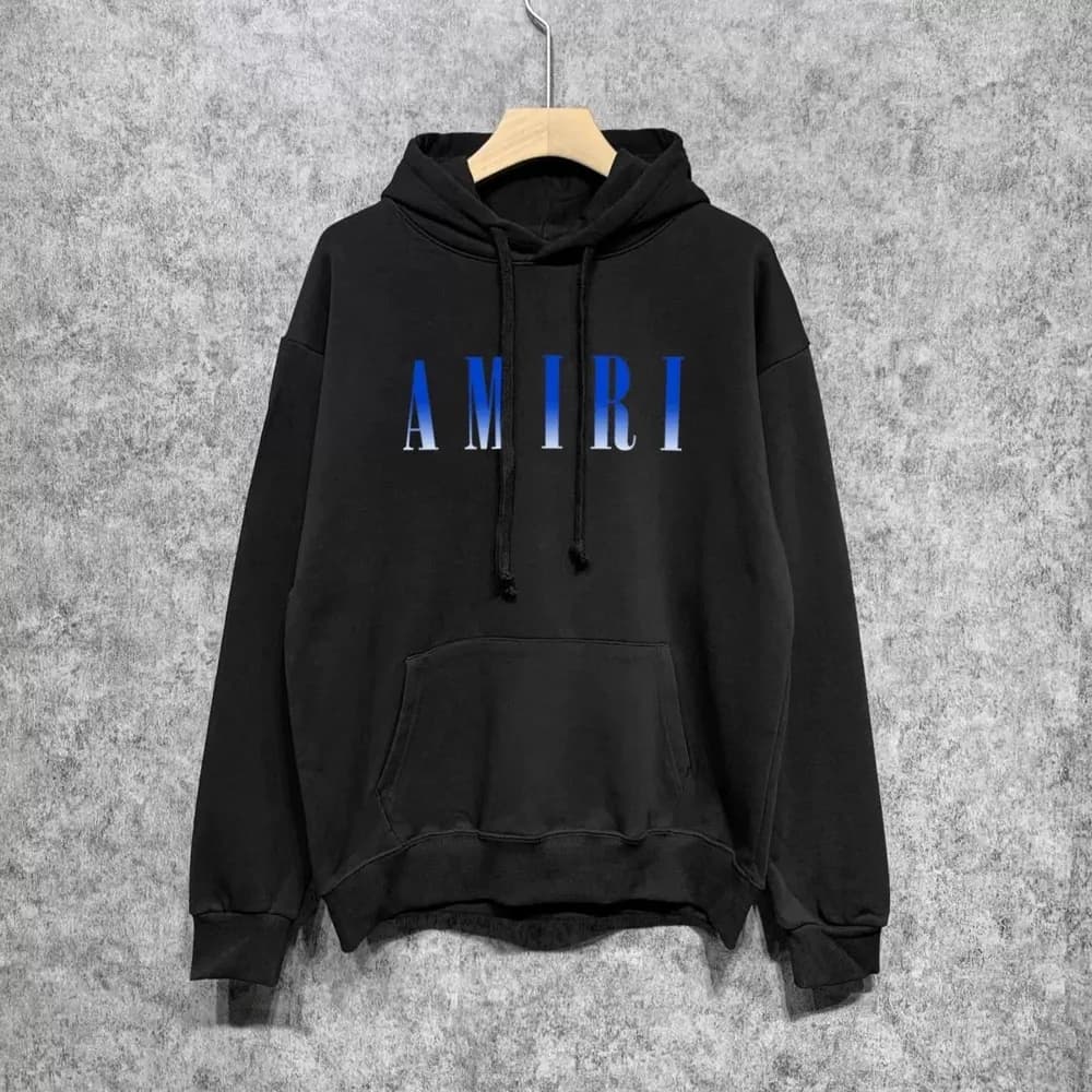 Amiri Style Gradient Logo Hoodie — hoodies from Weidian