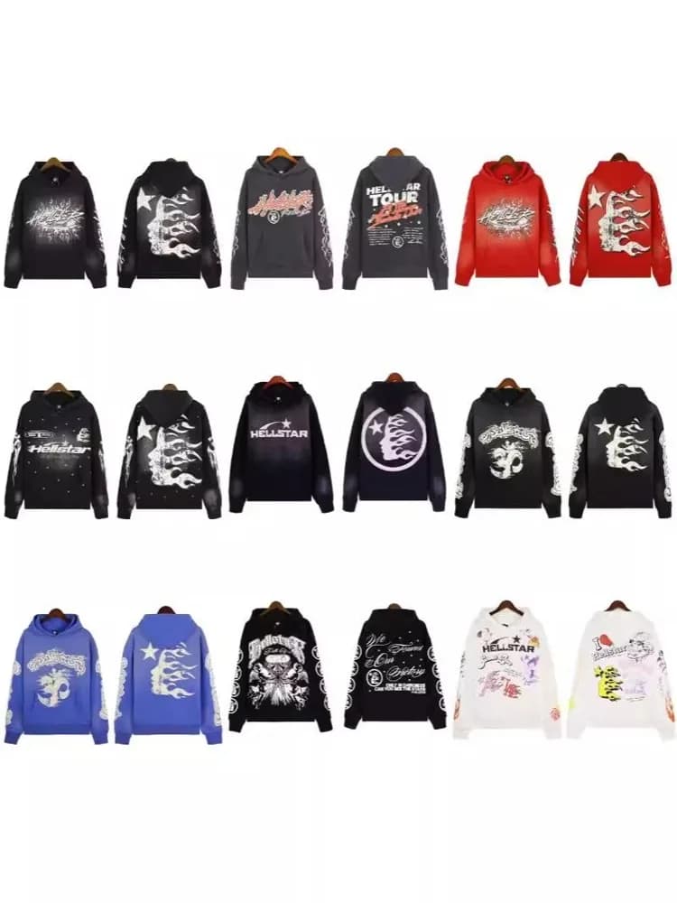 Hellstar Style Graphic Hoodie — hoodies from Weidian