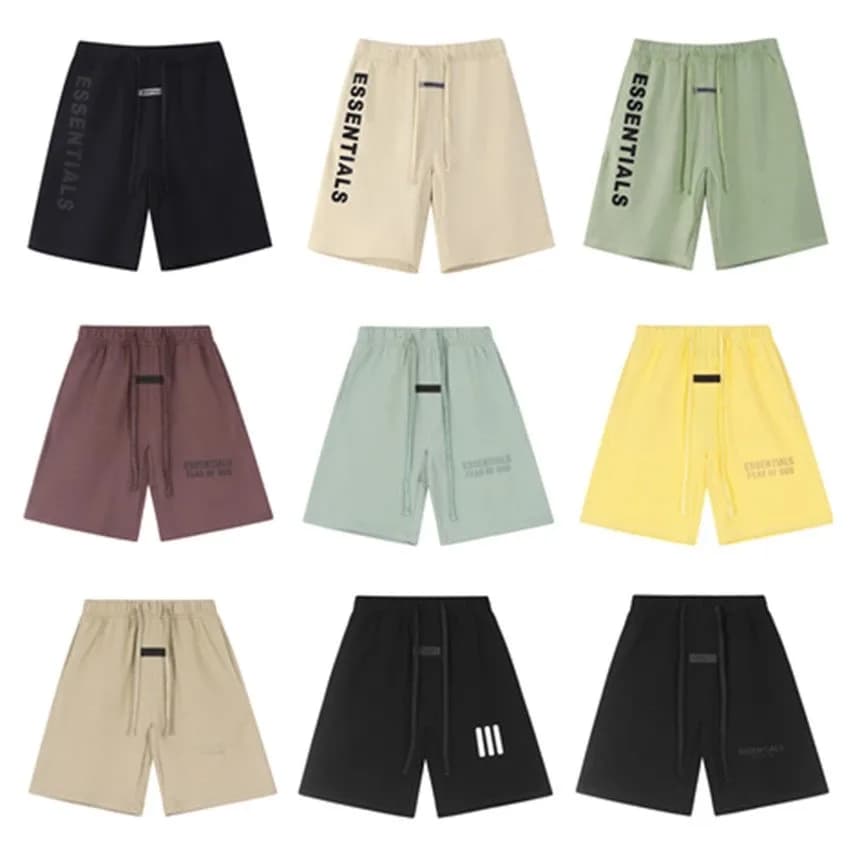 Essentials Style Fleece Shorts — shorts from Weidian