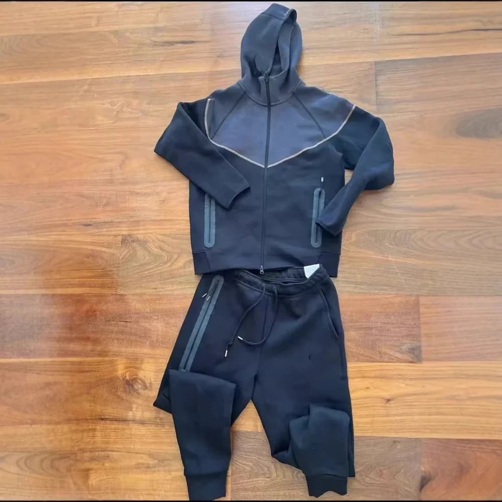 Nike Tech Fleece Style Navy Tracksuit — tracksuits from Weidian