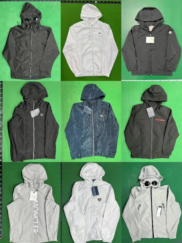 Moncler Style Hooded Windbreaker Collection — clothing from Weidian