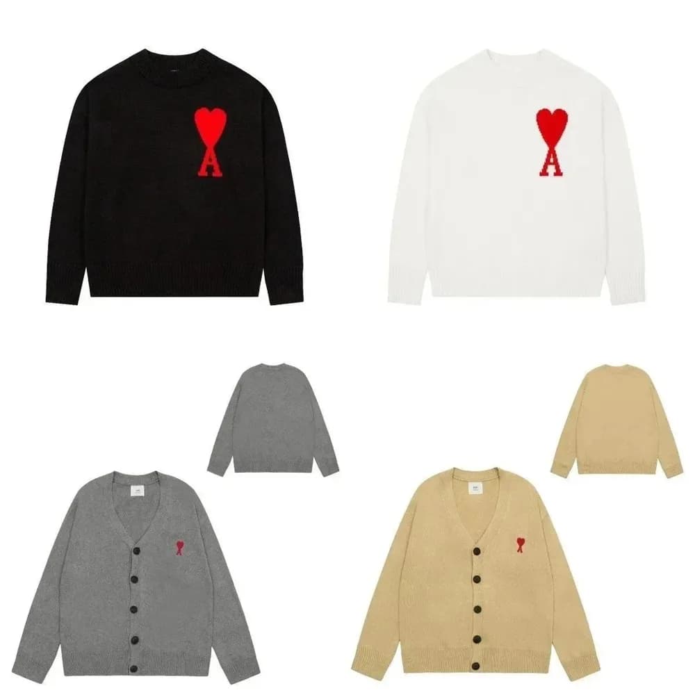 Ami Style Heart Logo Knit — clothing from Weidian