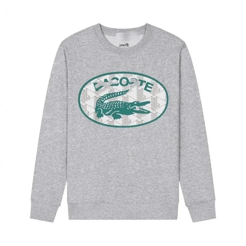 Lacoste Style Logo Crewneck Sweatshirt — clothing from Weidian