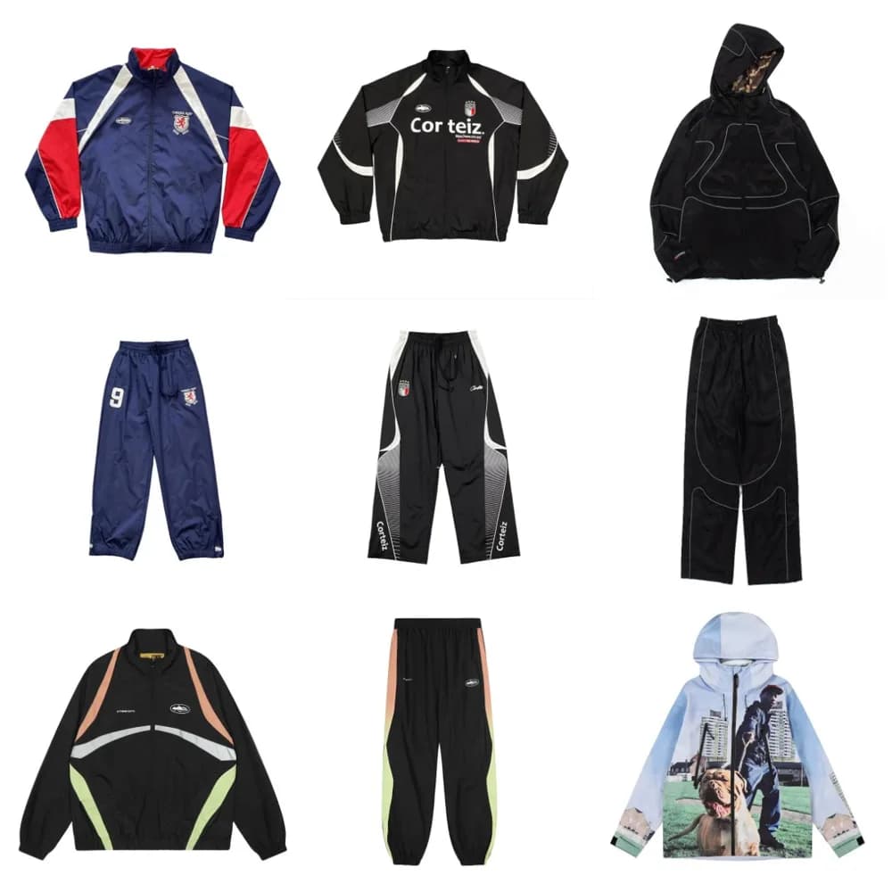 Corteiz Style Track Jacket & Pants Set — tracksuits from Weidian