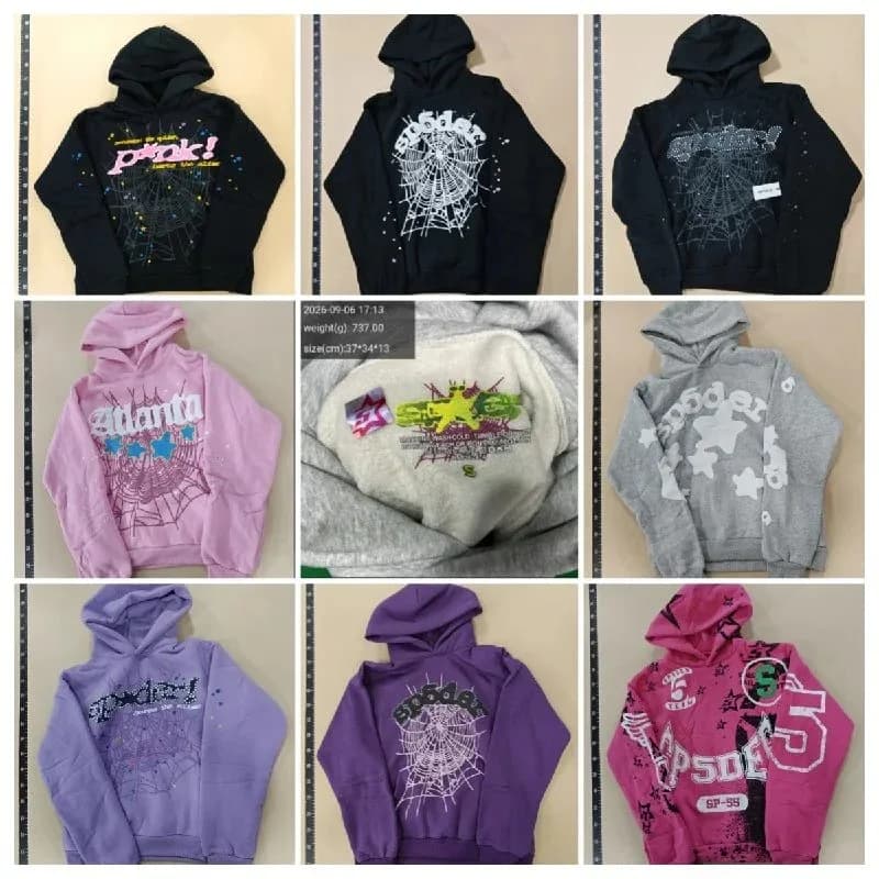 Sp5der Style Web Hoodie — hoodies from Weidian