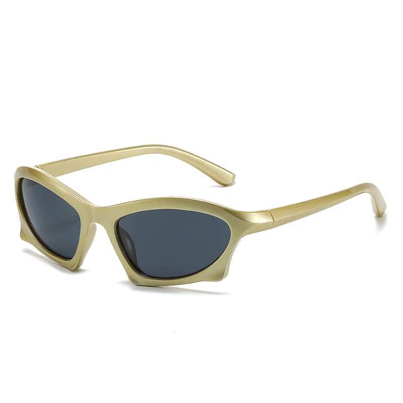 2022 summer new cross border modern retro geometric sunglasses trendy street shooting INS style poster sunglasses for women from 1688