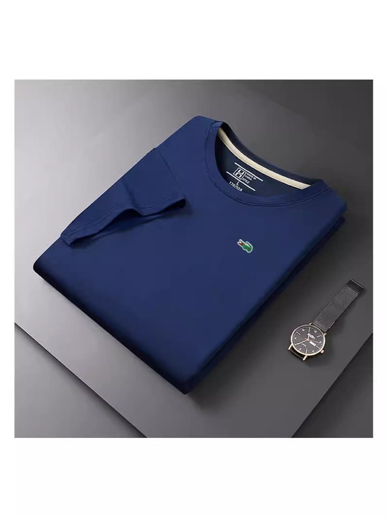 Summer men's T shirt work clothes short sleeve with embroidered logo round neck short sleeve T shirt from 1688