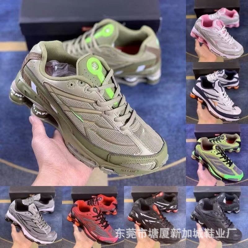 Putian shoes 2023 new cross border air cushion SHOX pillar shoes Ride 2 running shoes men's and women's shoes sports shoes from 1688