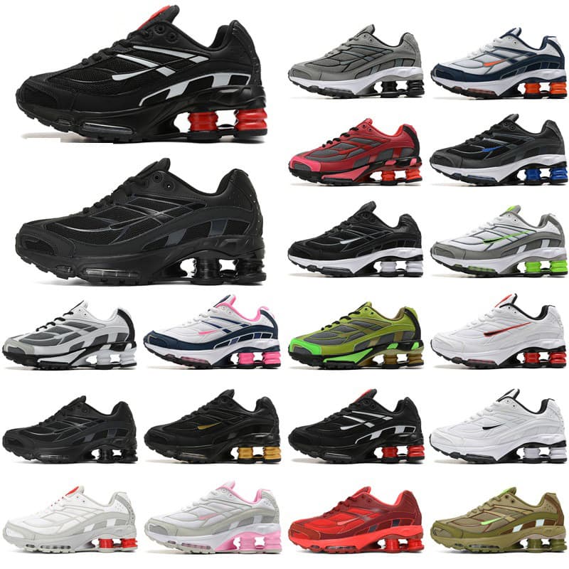 2023 new cross border air cushion SHOX pillar shoes Ride 2 running shoes men's and women's joint sports shoes from 1688