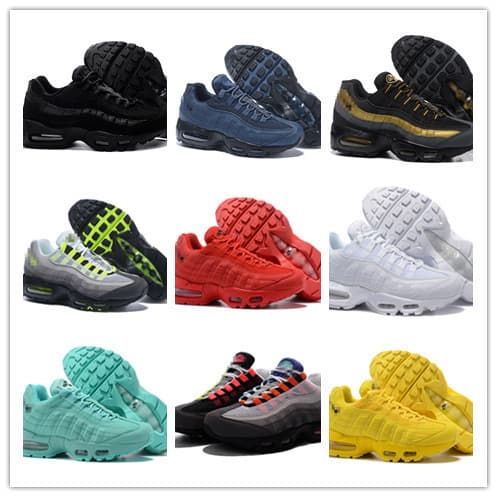 Max95 men's shoes new air cushion shoes black and white joint 3m reflective women's shoes couple height increase shock absorption sports shoes from 1688