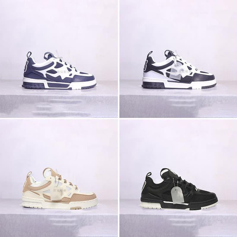 2023 new donkey trainer casual sports shoes men's high board Ben tide brand board shoes European and American fashion couple style from 1688