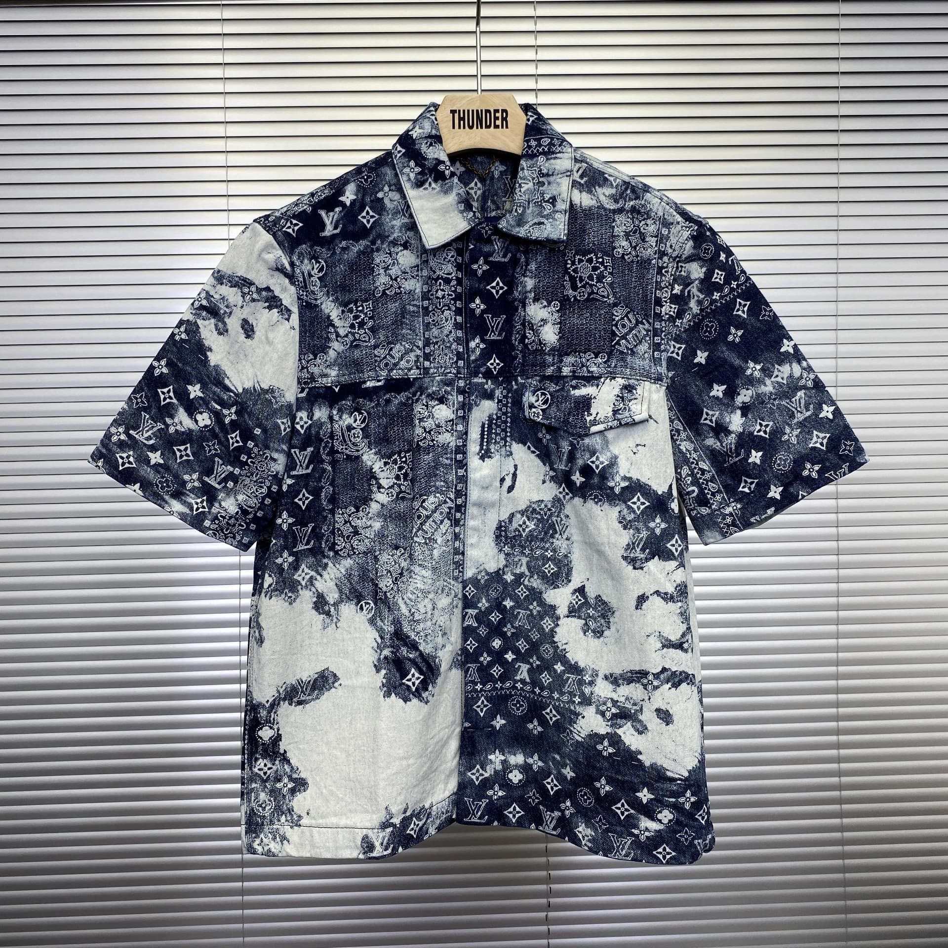 Louis Vuitton Denim Shirt — T-Shirts from Weidian