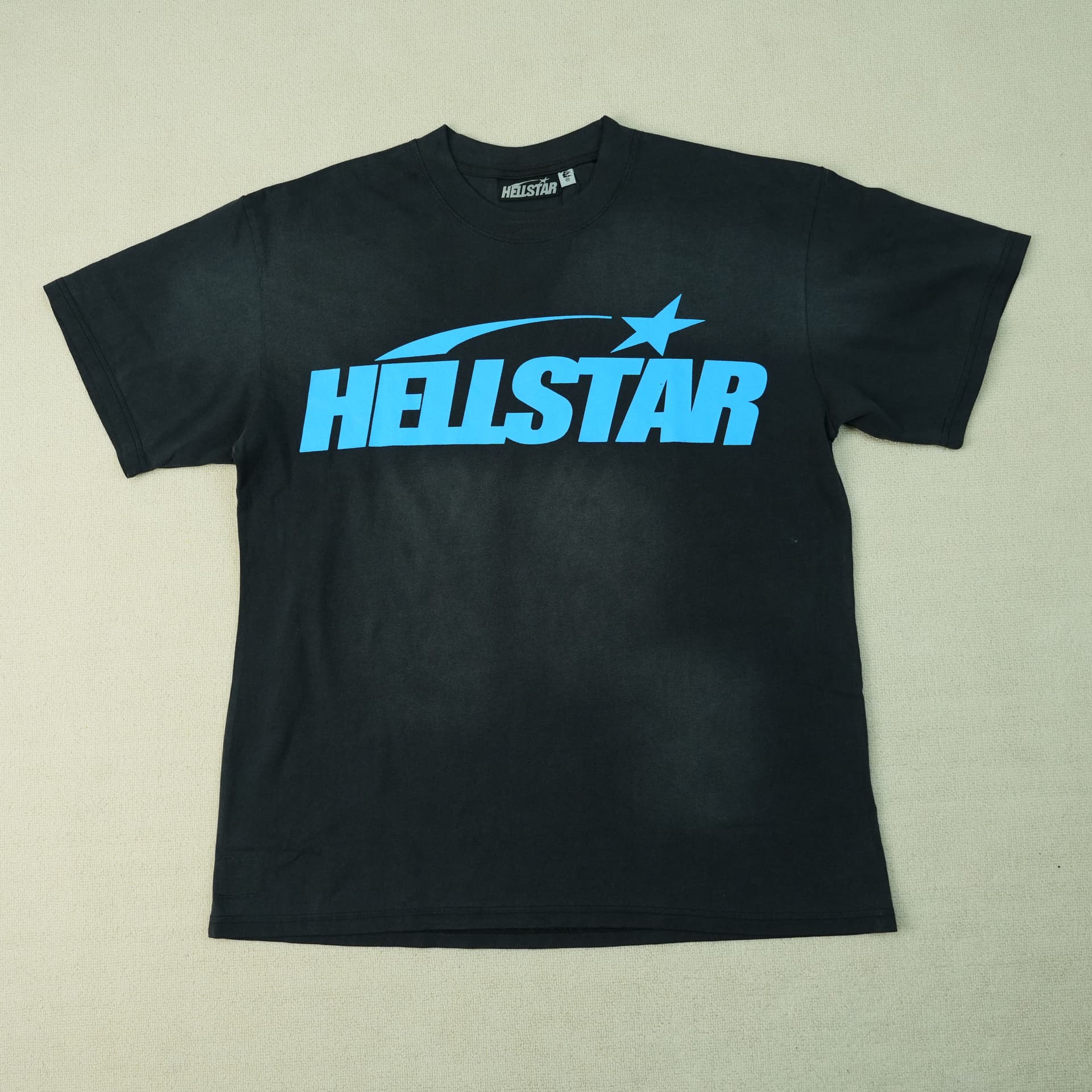 Hellstar Classic Black/Bue — T-Shirts from Taobao