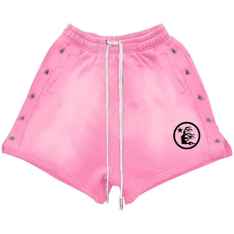 Hellstar Snap Sweatshorts Shorts Pink — Shorts from Taobao
