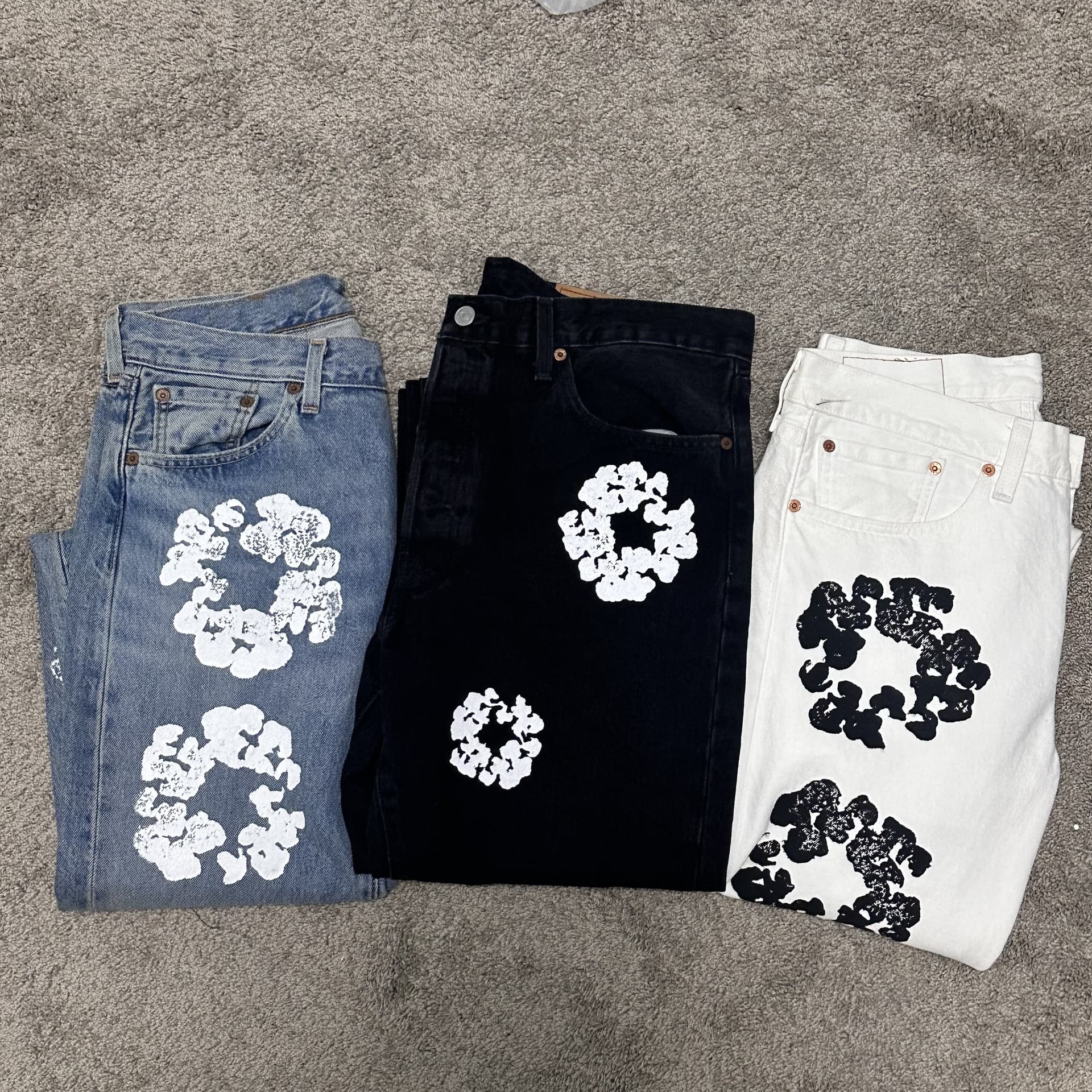 Denim Tears Jeans — Pants from Taobao