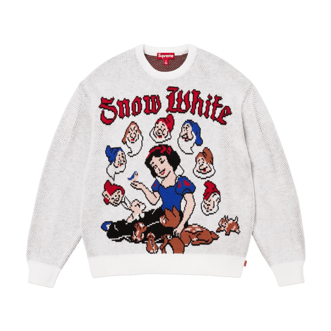 Supreme 24FW Snow white — Hoodies from Taobao