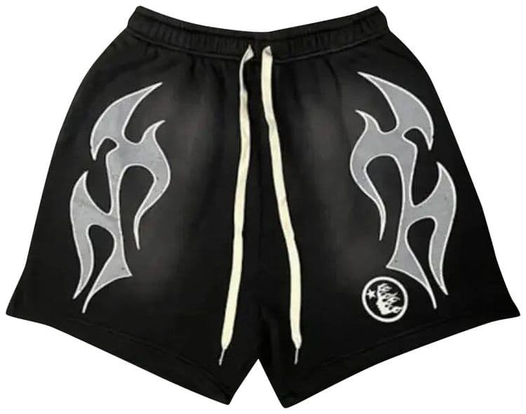 Hellstar Shorts Black/Grey — Shorts from Taobao