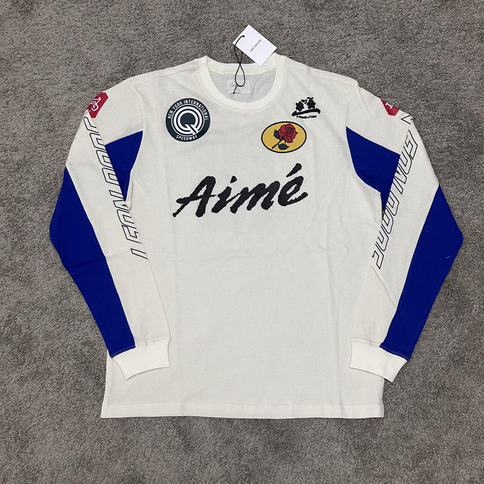 Aime Mesh Moto Long Sleeve — T-Shirts from Taobao