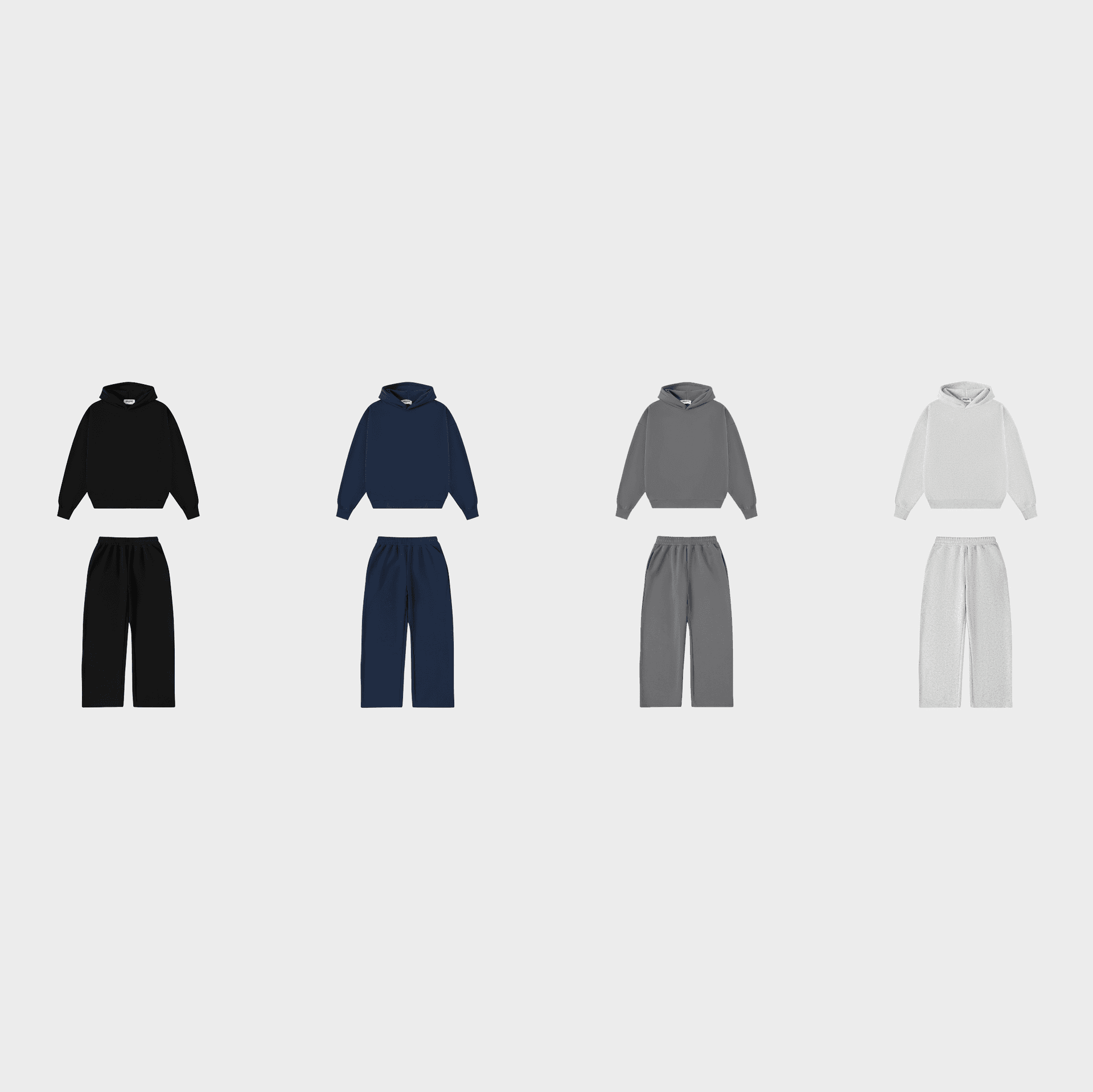 500gsm Union Kingdom Poly Fleece Exclusive Laminated Fabrics Oversize Blank Tracksuits — Accessories from Taobao